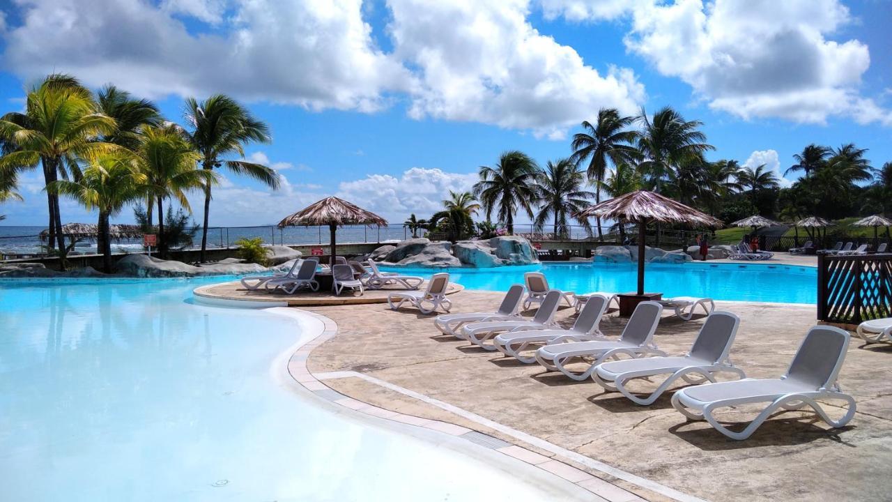 Studio Avec Grande Piscine, Plage Cannelle Caraibes Saint-Francois (Grande-Terre) Exterior foto